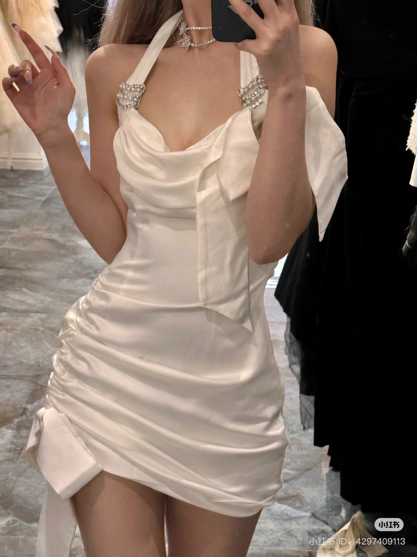 Celia Dress (White)